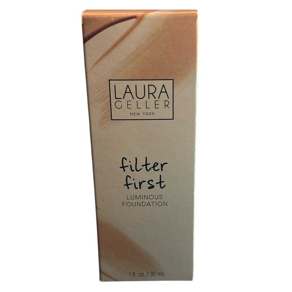 Laura Geller Filter First Luminous Foundation Cognac 1 fl oz Liquid Makeup NIB